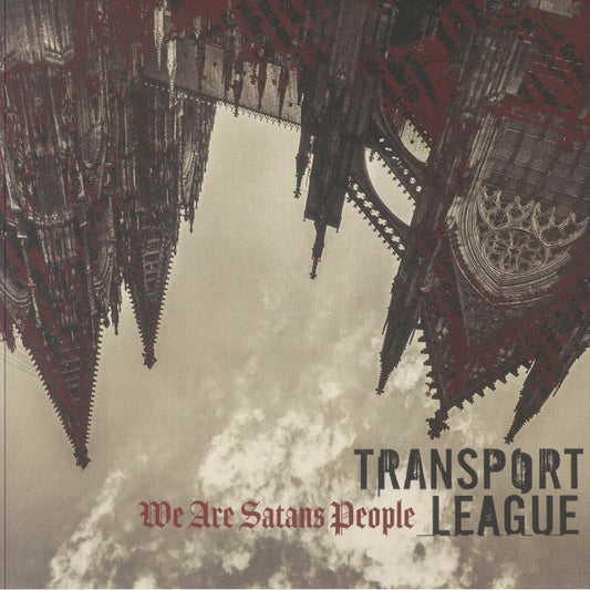 We Are Satans People - Limited Edition Black & White Vinyl LP vinyl record cover