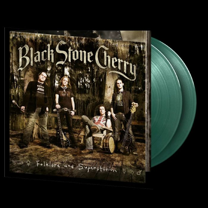 Folklore & Superstition - Green Vinyl 2xLP vinyl record cover