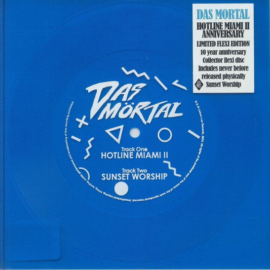 Hotline Miami II Anniversary - Vinyl Single vinyl record cover