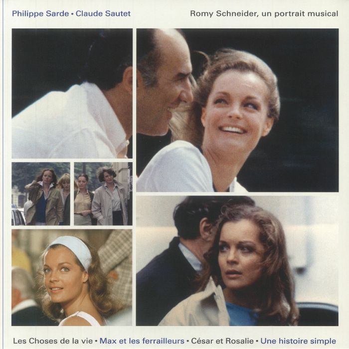 Romy Schneider: Un Portrait Musical - 2xLP vinyl record cover