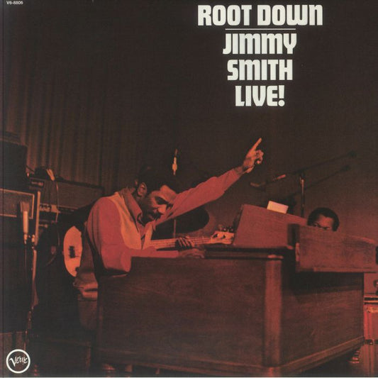 Root Down: Jimmy Smith Live! - Reissue Vinyl LP vinyl record cover