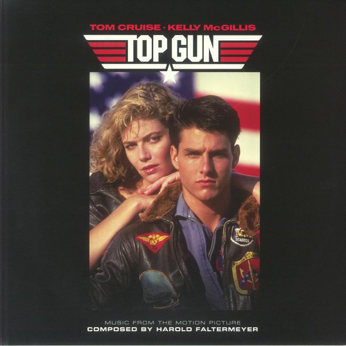 Top Gun (Soundtrack) - Clear Red & White Splatter Vinyl 2xLP vinyl record cover
