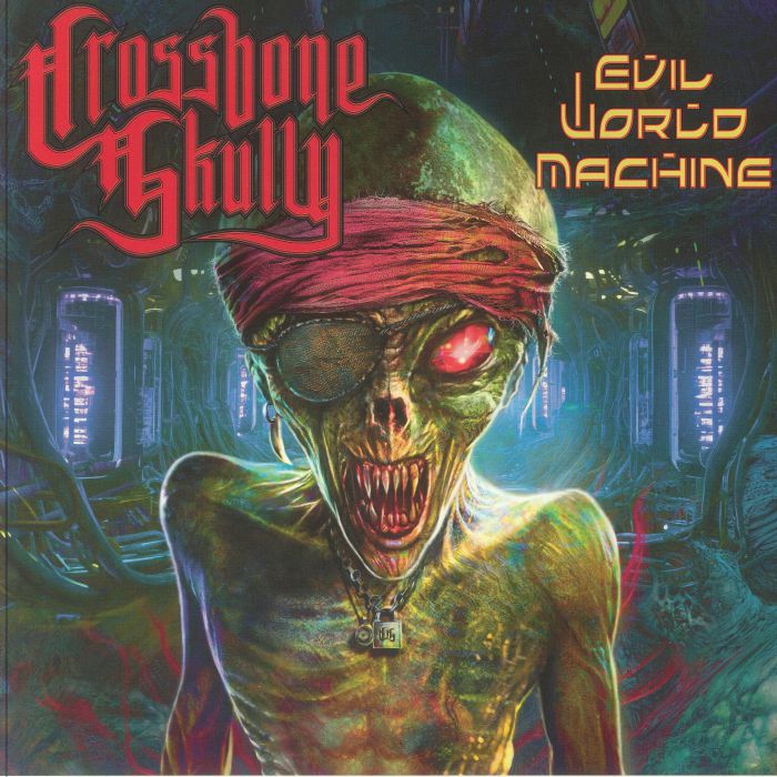 Evil World Machine - Translucent Black Smokey Vinyl LP vinyl record cover