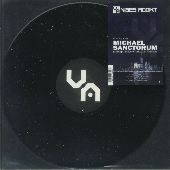 Midnight In New York: 2024 Remixes - Vinyl Single vinyl record cover