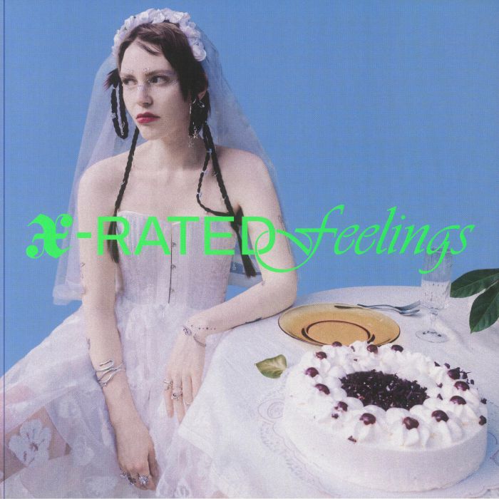 X-rated Feelings - Neon Green Vinyl LP vinyl record cover