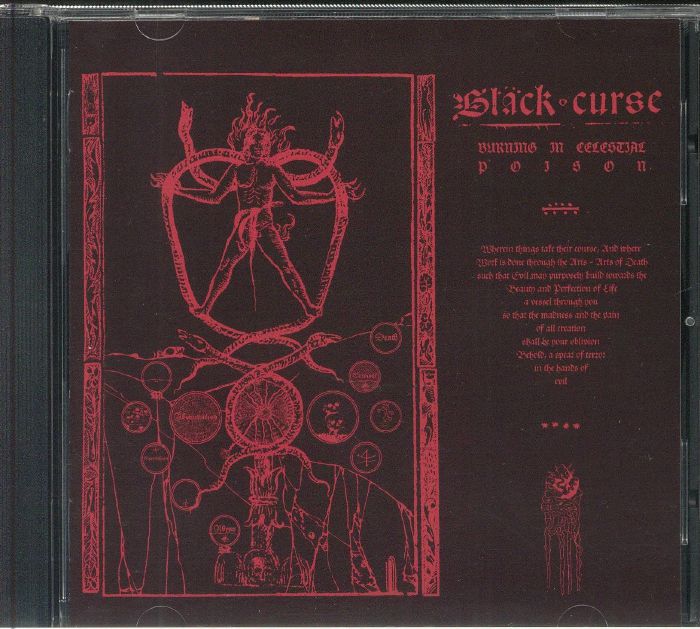 Burning in Celestial Poison - CD CD cover