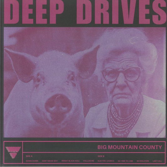 Deep Drives - Vinyl LP vinyl record cover