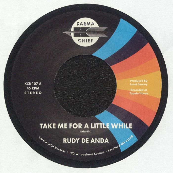 Take Me For A Little While - Vinyl Single vinyl record cover