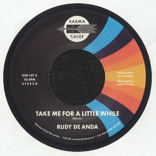 Take Me For A Little While - Vinyl Single vinyl record cover