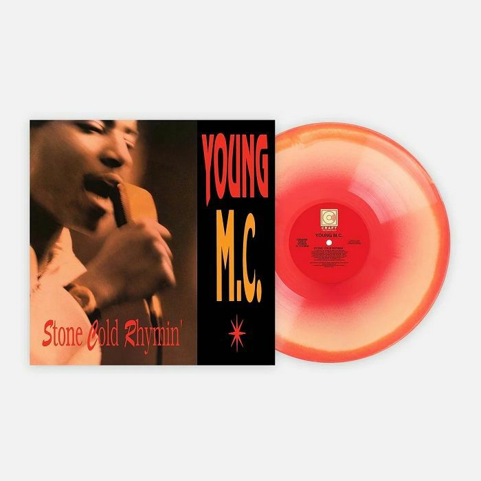Stone Cold Rhymin' - Stone Gold & Red Vinyl LP vinyl record cover