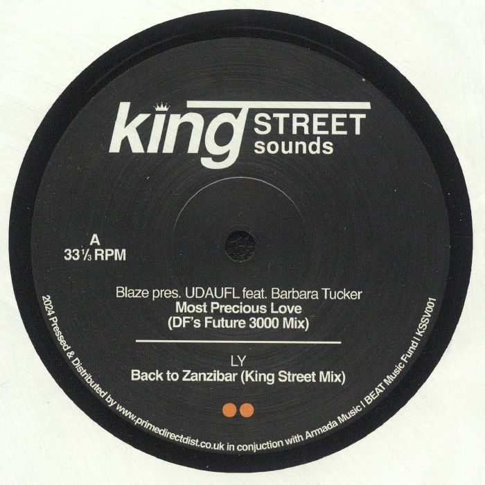 King Street Sounds Sampler Vol 1 - Vinyl Compilation vinyl record cover