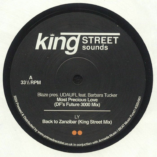 King Street Sounds Sampler Vol 1 - Vinyl Compilation vinyl record cover