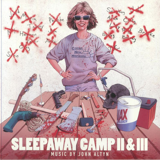 Sleepaway Camp II & III (Soundtrack) - Limited Edition Red Vinyl EP vinyl record cover