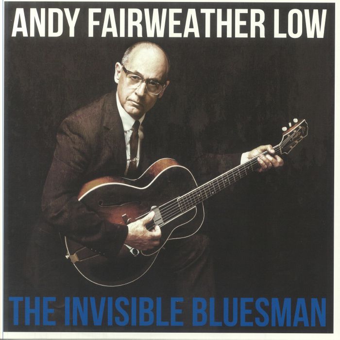 The Invisible Bluesman - Blue Vinyl LP vinyl record cover