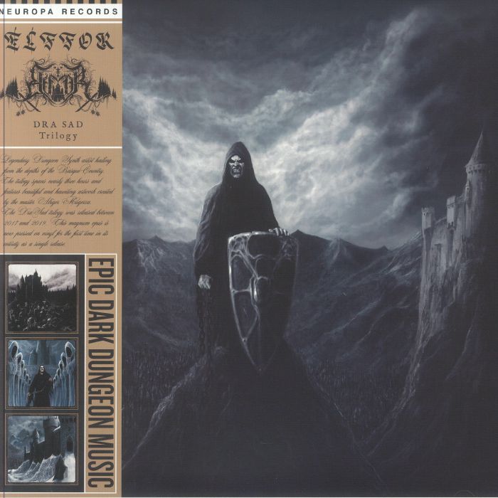 Dra Sad Trilogy - Grey Marbled Vinyl 3xLP vinyl record cover