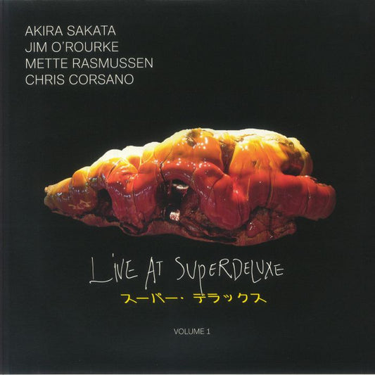 Live At Superdeluxe Vol 1 - Orange Marbled Vinyl LP vinyl record cover