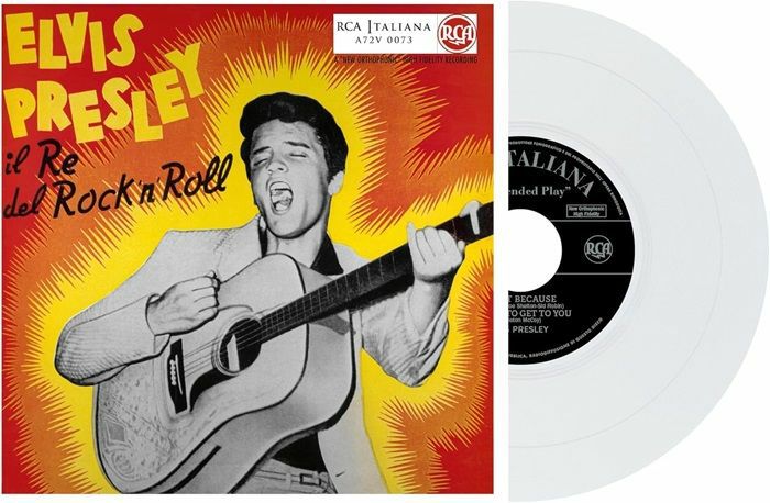Il Re Del Rock 'N' Roll - Limited Edition White Vinyl Single vinyl record cover
