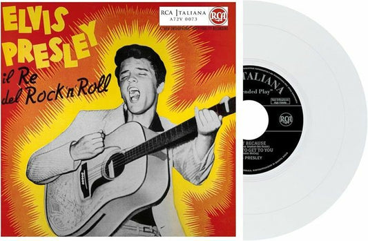 Il Re Del Rock 'N' Roll - Limited Edition White Vinyl Single vinyl record cover