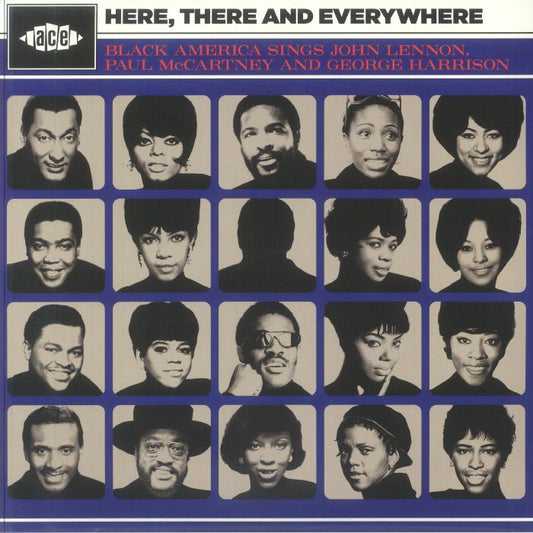 Here There & Everywhere: Black America Sings John Lennon Paul McCartney & George Harrison - 2xLP vinyl record cover