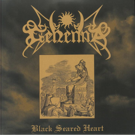 Black Seared Heart - Limited Edition Gold Vinyl LP vinyl record cover