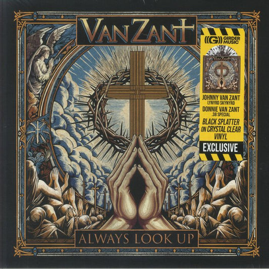 Always Look Up - Limited Edition Black & Crystal Splatter Vinyl LP vinyl record cover