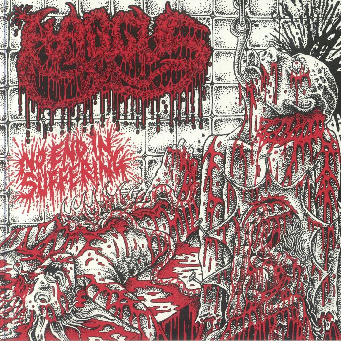 No End In Suffering - Limited Edition Red Vinyl EP vinyl record cover
