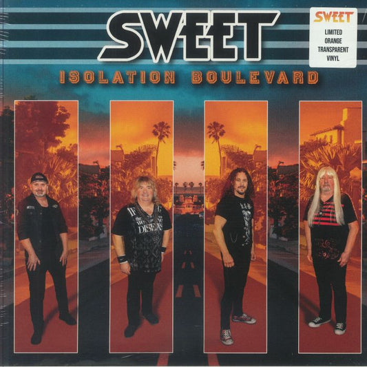 Isolation Boulevard - Limited Edition Orange Vinyl LP vinyl record cover