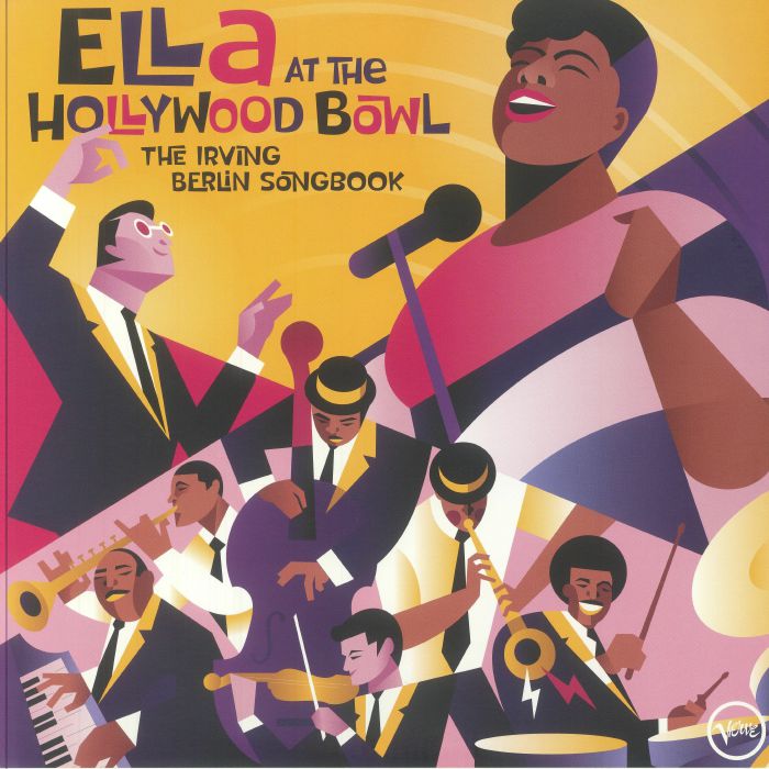Ella At The Hollywood Bowl: The Irving Berlin Songbook - Vinyl LP vinyl record cover