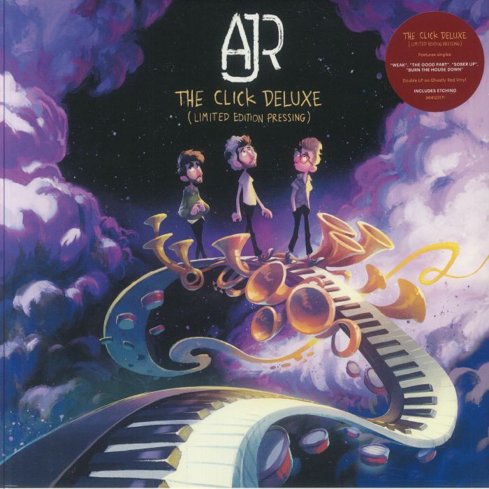 The Click (Deluxe Edition) - Limited Edition Red Vinyl 2xLP vinyl record cover