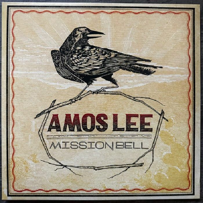 Mission Bell - Amber Marbled Vinyl LP vinyl record cover