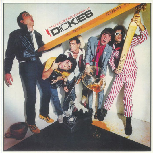 The Incredible Shrinking Dickies - Red Vinyl LP vinyl record cover