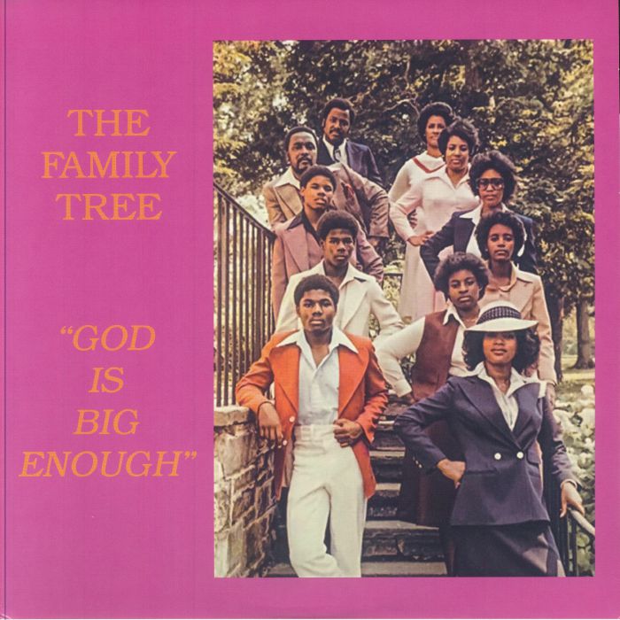 God Is Big Enough - Translucent Pink Vinyl LP vinyl record cover