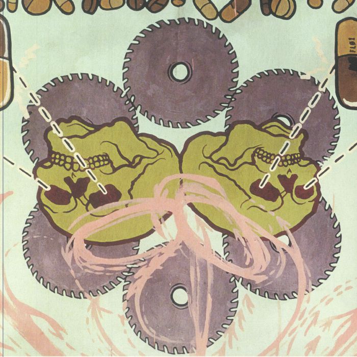 Frozen Corpse Stuffed With Dope - Splatter Vinyl LP vinyl record cover