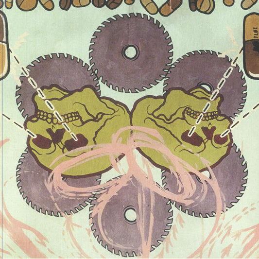 Frozen Corpse Stuffed With Dope - Splatter Vinyl LP vinyl record cover