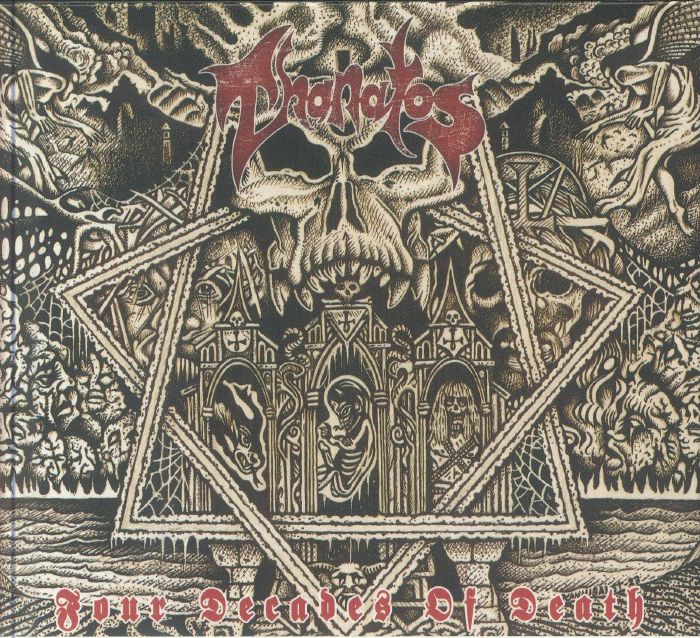 Four Decades Of Death - CD + DVD CD cover