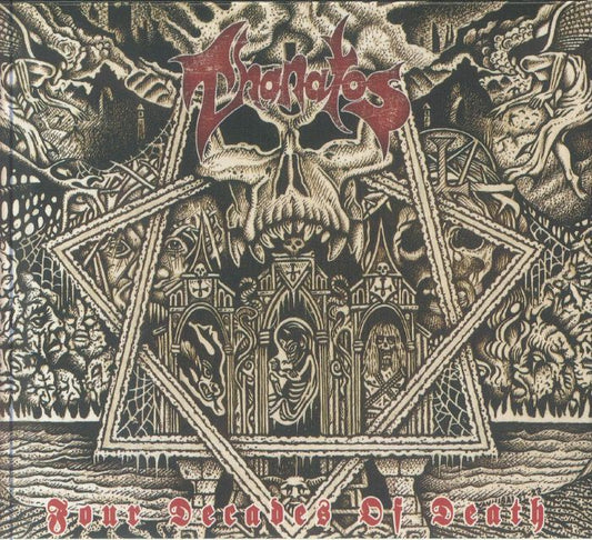 Four Decades Of Death - CD + DVD CD cover