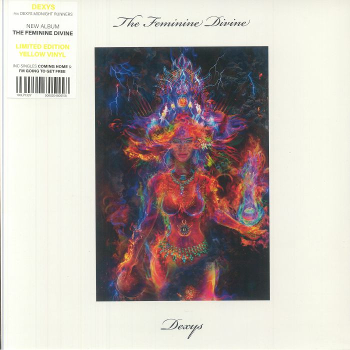 The Feminine Divine - Limited Edition Yellow Vinyl LP vinyl record cover