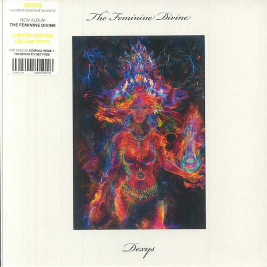 The Feminine Divine - Limited Edition Yellow Vinyl LP vinyl record cover