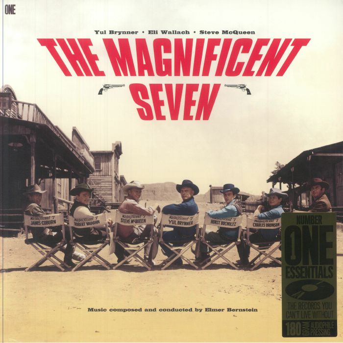 The Magnificent Seven - Vinyl LP vinyl record cover