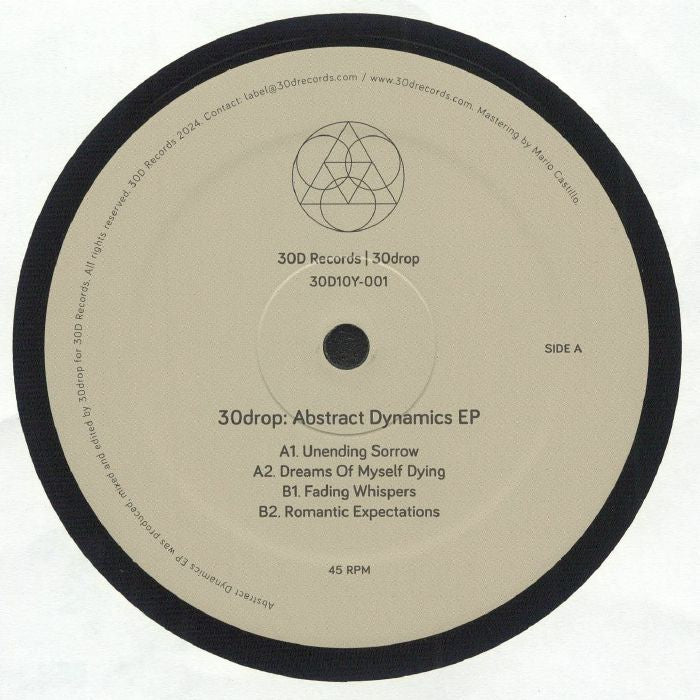 Abstract Dynamics - Vinyl EP vinyl record cover