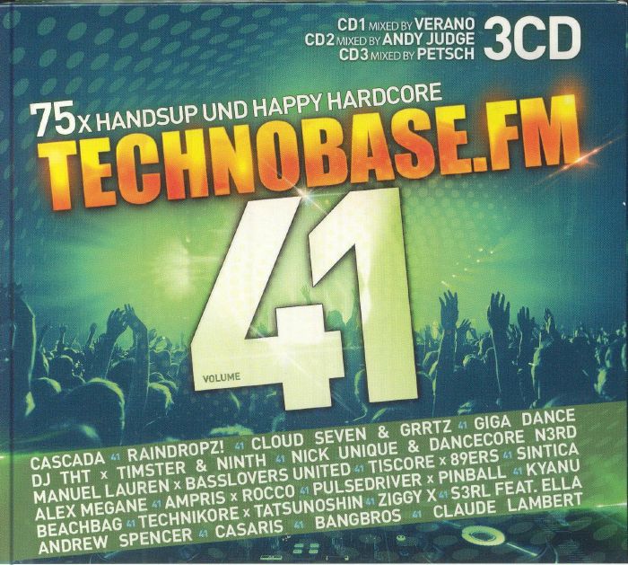 Technobase FM Vol 41 - 3CD CD cover