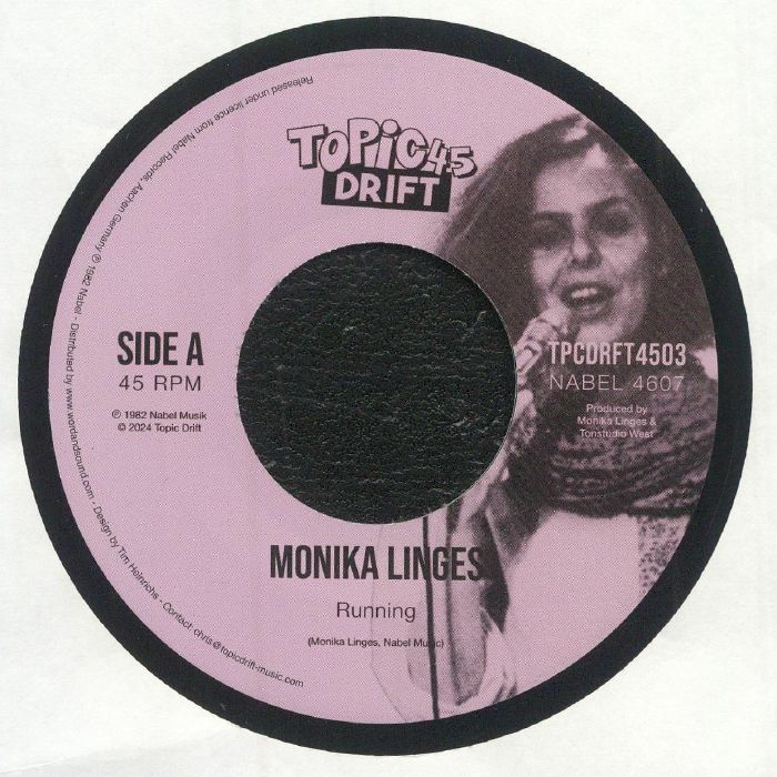 Running - Vinyl Single vinyl record cover