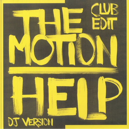 The Motion (Club Edit) - Vinyl Single vinyl record cover