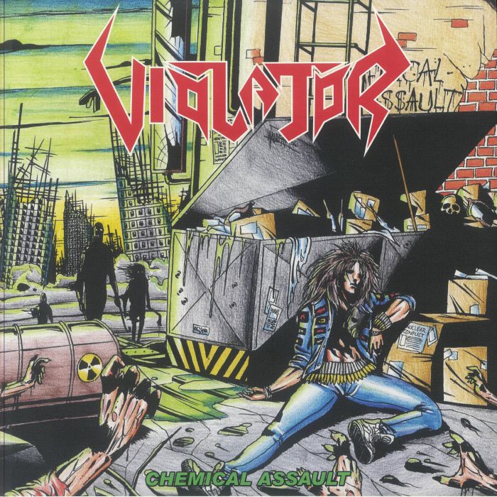 Chemical Assault - Limited Edition Splatter Vinyl LP vinyl record cover