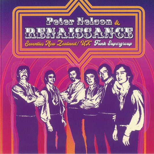 Peter Nelson & Renaissance - Orange Vinyl LP vinyl record cover