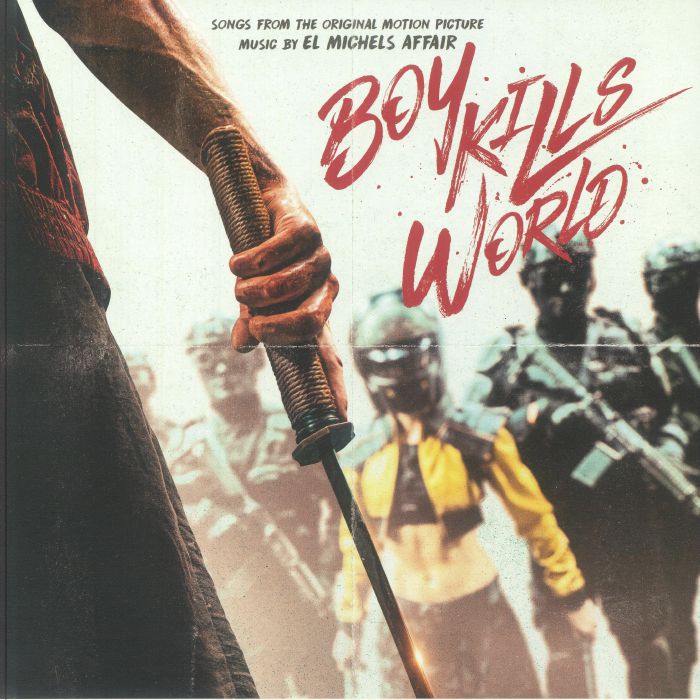 Boy Kills World (Soundtrack) - Red Vinyl LP vinyl record cover