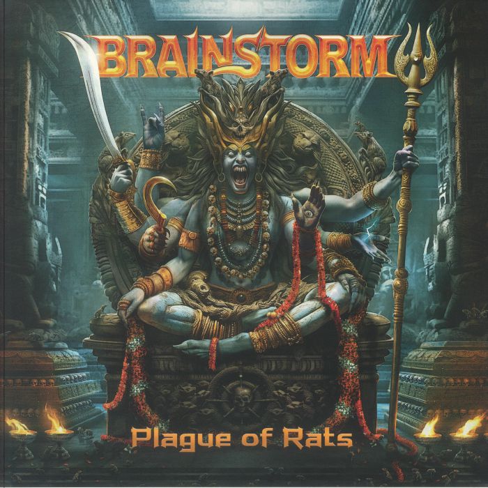 Plague Of Rats - Orange Marbled Vinyl LP vinyl record cover
