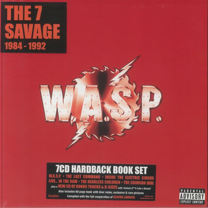 The 7 Savage 1984-1992 - 7CD Box Set CD cover