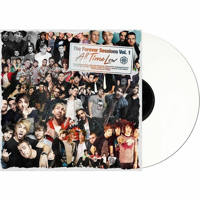The Forever Sessions Vol 1 - Limited Edition White Vinyl LP vinyl record cover