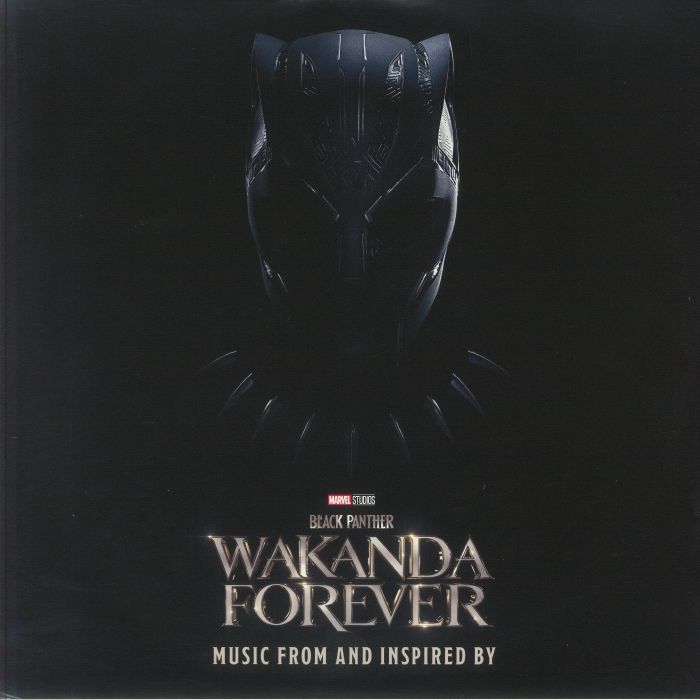 Black Panther Wakanda Forever (Soundtrack) - Tan Vinyl 2xLP vinyl record cover